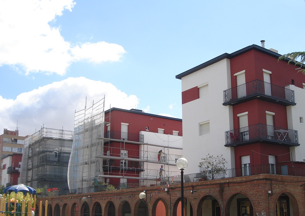 Aislamiento térmico en Casas del Hogar (Palencia)